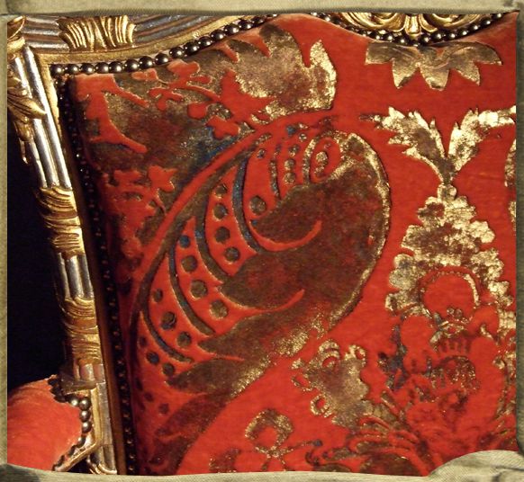MONTESQUIEU on Tuscany Turner silk velvet armachair by Salda.
