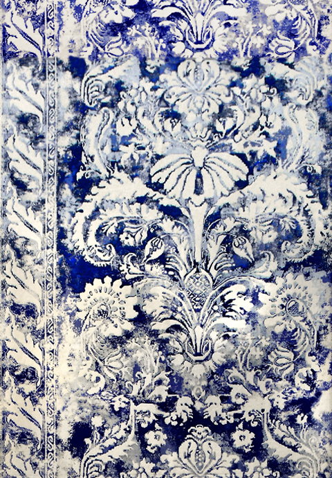 FROM THE SKIES, PRINTED COTTON / CANVAS