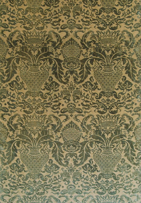 CHINESE VASE 3000, JACQUARD VELVET